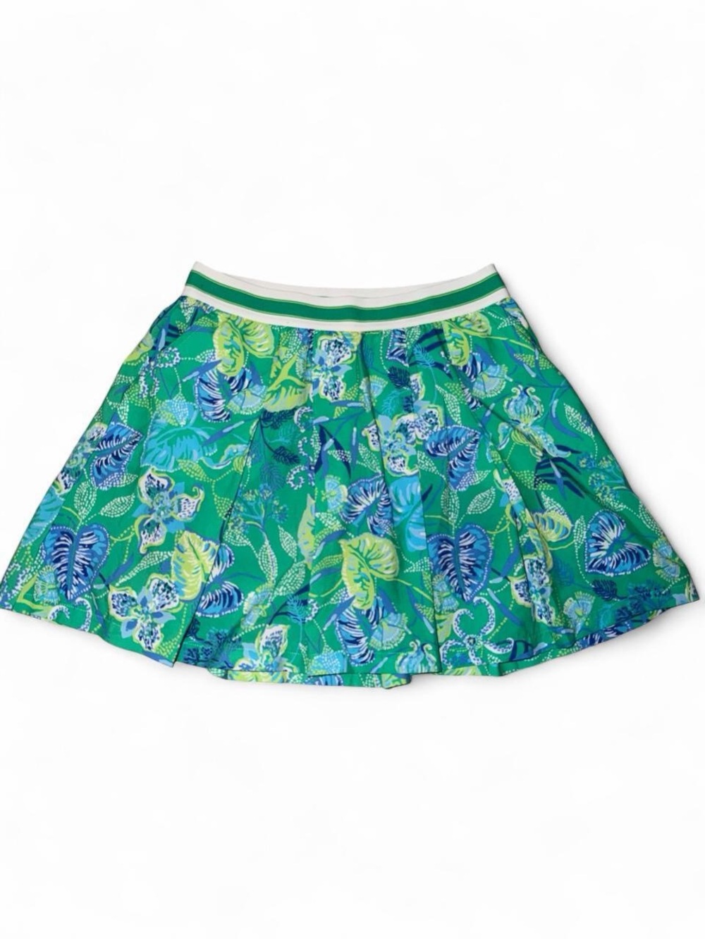 Lilly Pulitzer Luxletic Flutter Palm 15" Skort
